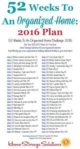 52 Weeks To An Organized Home Join The Weekly Challenges Home Organization Home Storage Solutions Organization