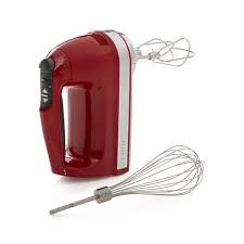 The kitchenaid cordless 7 speed hand mixer is a cordless hand mixer that charges in two hours and holds a charge for up to 4 batches of cookies. Kitchenaidkitchenaid Empire Red 9 Speed Hand Mixer Dailymail