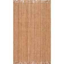 Safavieh adirondack collection adr134h modern abstract area rug, 5'1 x 7'6, grey / yellow. Rugs Carpets Nuloom Hand Made Chunky Loop Natural Jute Area Rug In Tan Color Area Rugs