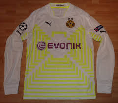 Acheter plus moins maillot de foot dortmund pas cher sur la boutique en ligne maillotdefootpascher2021.com. Borussia Dortmund Gardien De But Maillot De Foot 2014 2015 Sponsored By Evonik