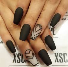 60 simple acrylic coffin nails colors designs koees blog. 70 Matte Black Coffin Nail Ideas Trend In Cool 2019 Matte Nails Design Coffin Nails Matte Space Nails