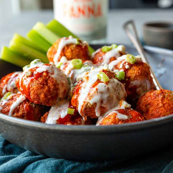 Outstanding Buffalo Chicken Meatballs + Video