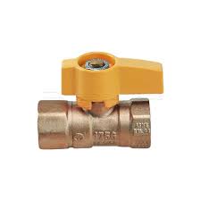 1/2 -1 in. Midline Premium Brass Gas Ball Valve Threaded ...