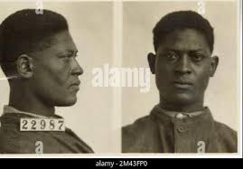 Photograph of John Thomas. Bureau of Prisons, Inmate case files Stock Photo 