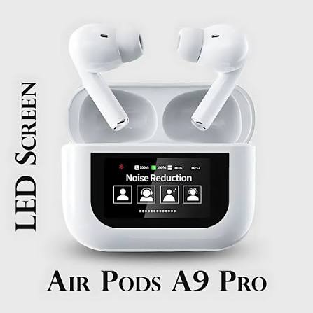 Buy Air Pods A9 Pro – Touch Display & ANC | Best Price at Action.pk