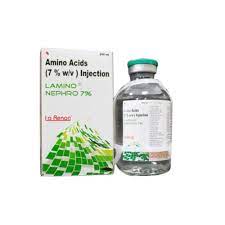 La Renon Amino Acids Injection Pharma Injectables फ र म स य ट कल इ ज क ट बल फर म श य ट कल इ ज क ट बल Nefrotek Pharma Jaipur Id 22039307433