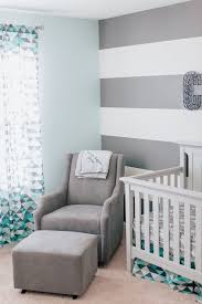 Calvin S Modern Blue And Gray Nursery Project Nursery Baby Room Colors Boy Room Paint Grey Baby Room