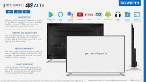 Unscramble android digital tv channels. Skyworth G2 Series 58 4k Hdr Android Smart Led Tv 58g2a Spec Sheet Manualzz