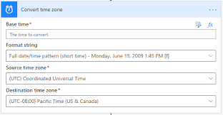 Check the current time in malaysia and time zone information, the utc offset and daylight saving time dates in 2021. Converting Time Zone In Microsoft Power Automate