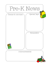 Check spelling or type a new query. Pre K Newsletter Template Preschool Newsletter Teacher Newsletter Template Newsletter Template Free