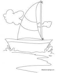 Yacht Coloring Pages Kids Coloring Pages Coloring Pages For Kids Coloring For Kids Coloring Pages
