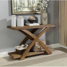 Birch Lane Console Table Gracie Oaks Gilbrae Console Table Farmhouse Sofa Table