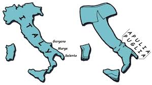 what's the shape of italy