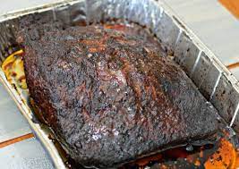 Smoked Brisket Recipe On A Traeger With The Best Homemade Mop Sauce -