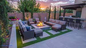 12 Some Of The Coolest Initiatives Of How To Makeover Backyard Landscape Ideas Hardscape Backyard Backyard Ideas For Small Yards Concrete Patio Designs