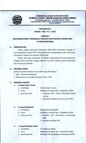 Gaji pegawai non pns bpom : Lowongan Kerja Non Pns Rsud Banyumas September 2020 Rekrutmen Lowongan Kerja Cpns Bumn Bulan Agustus 2021