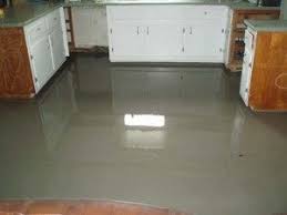 Concrete Resurfacing Over Wood Or Plywood Substrates Flooring Concrete Kitchen Floor Concrete Floors Bedroom