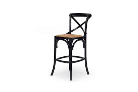 See more ideas about kitchen design, french provincial kitchen, country kitchen designs. Provincial Cross Back Counter Stool Black Abide Interiors