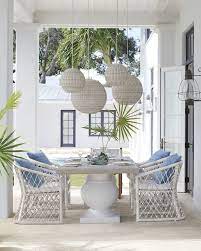 Terrace Dining Table Coastal Decor Outdoor Dining Chairs Interior Design