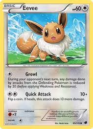 Eevee Pokedex Pokemon Pokemon Tcg Pokemon Cards