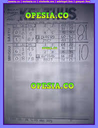 Kode Syair Sgp Hari Minggu 5 Mei 2019 Okekode