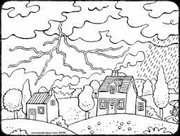 Het is een van de meest indrukwekkende weersverschijnselen. Onweer Met Donder Bliksem En Regen Kiddicolour