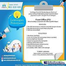 Tidak ada batasan waktu pengerjaan soal. Lowongan Kerja Yayasan Sahabat Yatim Indonesia Maret 2021