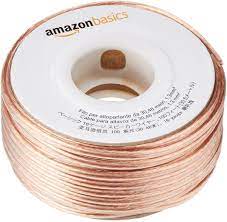 A good speaker cable (speaker wire to our american friends) can't make your system sound better than it really is, but it can and should ensure that every last drop of performance makes its way from your amplifier to your speakers. Amazon Com Amazon Basics 100ft 16 Gauge Audio Stereo Speaker Wire Cable 100 Feet Home Audio Theater