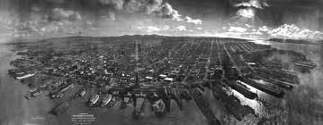 May 1906 One Month After The Big Quake Aerial Photography Panoramic Photo Panoramic Photography