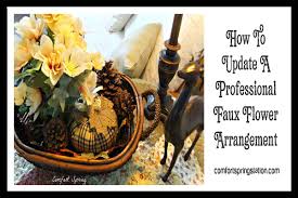 How To Update A Professional Faux Flower Arrangement