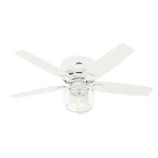 Regarded as one of our best ceiling fans by designers and homeowners alike, the renewed classic look of a bennett ceiling fan will add flair to your traditional living spaces. Bennett Low Profile With Light 52 Inch Ceiling Fan Hunter Fan