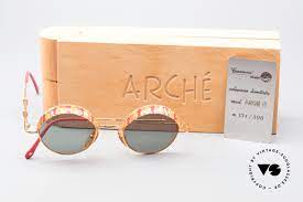 casanova arche 4 limited gold plated frame vintage eyewear arche plate frames