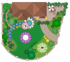 Flower garden layout garden layout plan sample garden layout flower. Park Site Plan Home Site Plan Domestic Garden Round Garden Design