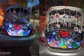 Decorated car cookies {transportation cookies}. Car Boot Birthday Decoration Surprise In Delhi Gurgaon Ncr
