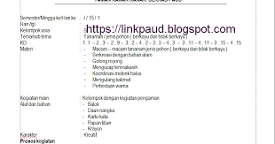 Contoh surat permohonan bantuan bibit tanaman; Rpph Tema Tanaman Usia 5 6 Tahun Semester 1 Kurikulum 2013 Link Paud