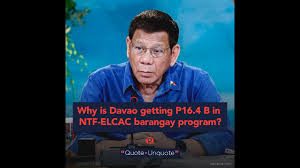 'no abuse and child trafficking at haran shelter'. Why Is Davao Getting P16 4 B In Ntf Elcac Barangay Program Youtube