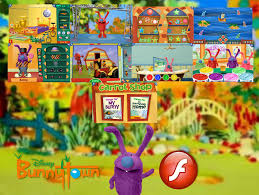 On a yellow background the logo jumps in, and the animal says spiffy! and winks. Bunnytown Flash Games Playhouse Disney Free Download Borrow And Streaming Internet Archive