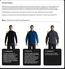 Berghaus Size Guide Countryside Ski Climb