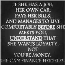 Staying focused is hard work and staying married is even harder. Quotes About Women And Money Quotesgram