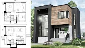Small Modern House 30x31 With Interior Sam Phoas Home Small Modern Home House Designs Exterior Modern House Floor Plans