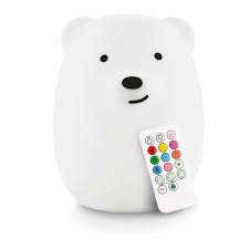 Led Nursery Night Lights For Kids Lumipets Cute Animal Silicone Baby Night Light With Touch Sensor And Remote Portable And Rechargeable Infant Or Toddler Cool Color Changing Bright Nightlight Lamp