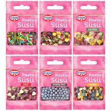 dr oetker pasta dekor susu seti 10 g x 6 adet fiyati