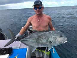The largest GT's ever tagged 110cm long #1548 by Captain Sean Mather and  Angler Schalk Exley. The tag looks miniature compared to the fish :) Good  job guys. Keep an eye out