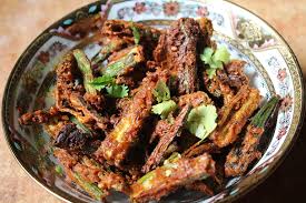 To build a lady finger, you need 3 basic items plus some flavorings: Kurkuri Bhindi Recipe Vendakkai Fry Recipe Crispy Lady Finger Fry Recipe Yummy Tummy