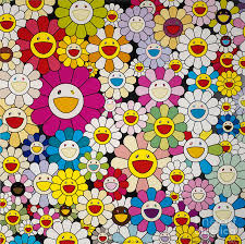He is the king of kitsch kawaii in his own original way. Takashi Murakami Flowers Happy Smile Flower Posters Drawing By Happy Smile Flower