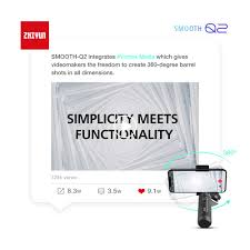 Check spelling or type a new query. For Vlog Youtube Street Snapshot Payload 360 Degree Rotation Ios Android Supported Quick Release 17h Running Time Small Pocket Size 260g Max Zhiyun Smooth Q2 3 Axis Handheld Gimbal For Smartphone