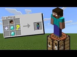скачать мод на майнкрафт 1 12 2 на деньги рубли How To Craft Herobrine In Minecraft Youtube In 2020 Minecraft Crafts Roblox