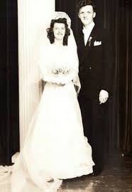 John Konkus Pauline Matyola Wedding Photo Manville New Jersey 1947 Vintage  Photo