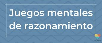 Estos juegos mentales mejoran la circulación de sangre hacia tu cerebro, agilizan la mente y reducen los aunque los ejercicios mentales mejoran las habilidades cognitivas en general, algunos. Ejercicios De Razonamiento Online Para Adultos Kwido