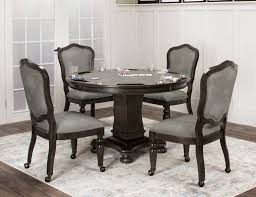 Making the right decision for the best one to purchase requires that you consider for the game to be fantastic, you deserve the best poker table. Sunset Trading 5 Piece Vegas Dining And Poker Table Set With Reversible Game Top In Gray